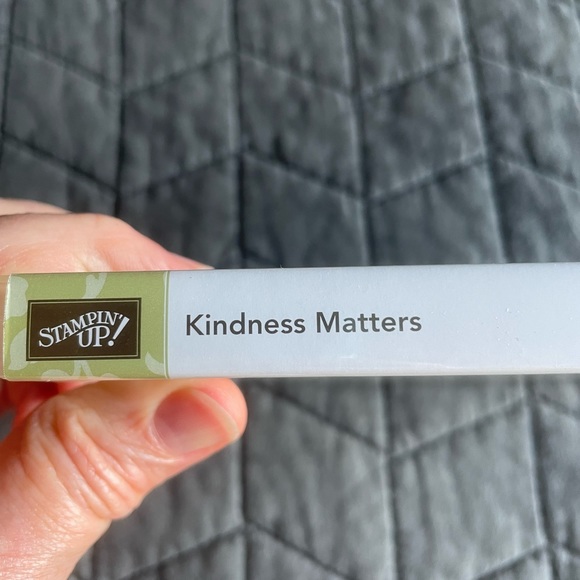 3/$15 NWOT Stampin' Up "Kindness Matters"  rubber stamps butterflies thanks lace - Picture 3 of 6